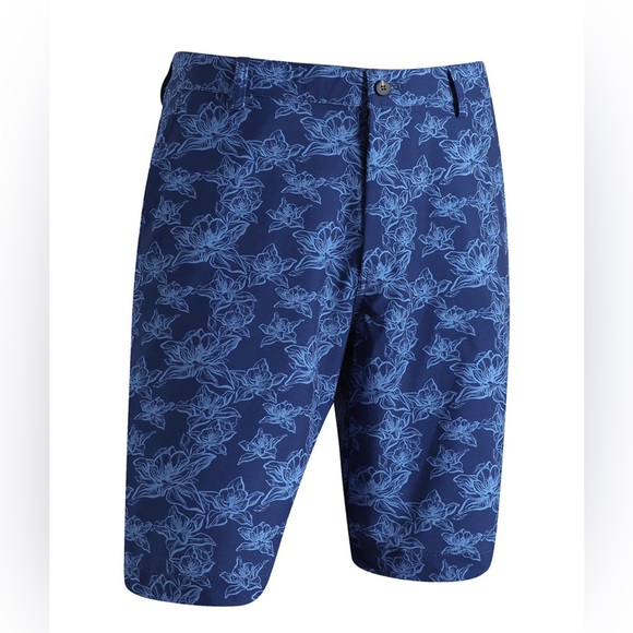 Maelreg Proflex men’s golf shorts. NWT!Navy floral. Size 30. 10” inseam - Picture 1 of 12